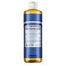 Dr. Bronner’s - Pure-Castile Liquid Soap (Peppermint, 16 ounce) - Made with Organic Oils, 18-in-1 Uses: Face, Body, Hair, Laundry, Pets and Dishes, Concentrated, Vegan, Non-GMO Dr. Bronner's