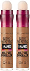 Maybelline Instant Age Rewind Eraser Dark Circles Treatment Multi-Use Concealer, Warm Olive, 0.2 Fl Oz (Pack of 2) (Packaging May Vary) Maybelline New York