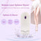 Women Laser Rechargeable Epilator Remover Smooth Touch Hair Removal Instant Pain Free Razor Sensor- Light Technology Hair Remove (Color : White) Generic