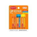 O'Keeffe's Lip Repair Lip Balm for Dry, Cracked Lips, Stick, (Pack of 3: 1 Cooling + 1 Unscented + 1 SPF) O'Keeffe's