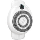 Electric Shower Back Cleaning Brush, Wall-Mounted Hands-Free Automatic Back Washer, 360° Rotating Exfoliating Body Scrubber, IPX7 Waterproof, Magnetic Charging, 3 Replaceable Heads Infinity Warehouse