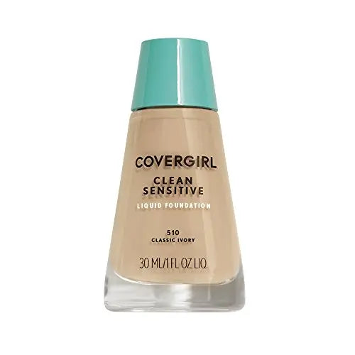 COVERGIRL, Clean Sensitive Skin Foundation, Classic Ivory, 1 Count (packaging may vary) COVERGIRL Store