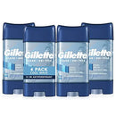 Gillette Antiperspirant Deodorant for Men, Invisible Solid, Cool Wave, 72 Hr. Sweat Protection, 3.8 oz Pack of 4 Gillette