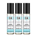 CA Perfume Impression of Acqua di Gio for Man Fragrance Body Oils Alcohol-Free Essential Aromatherapy Sample Travel Size Roll-On 0.3 Fl Oz/10 ml X3 CA Perfume