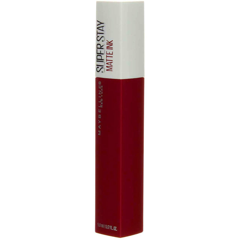 Maybelline Super Stay Matte Ink Liquid Lipstick Makeup, Long Lasting High Impact Color, Up to 16H Wear, Hustler, Red Brown, 1 Count, Packaging May Vary Infinity Warehouse