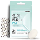 Avarelle Acne Cover Patch PM (24 Count) Thick Hydrocolloid Spot Treatment with Tea Tree Oil for Acne, Calendula Oil, and Rosehip Seed, Certified Vegan, Cruelty Free (PM (24 COUNT)) AVARELLE