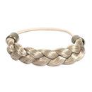 Mia Braided Tonytail, Classic, Pretty Braided Ponytail Holder, Synthetic Wig Hair on Elastic Rubber Band, Blonde, for Women and Girls, PATENTED 1pc Mia Beauty