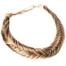 Madison Braids Women's Arisa Fishtail Headband Hair Braid Natural Looking Synthetic Hair Piece Extension (Highlighted) MADISON BRAIDS