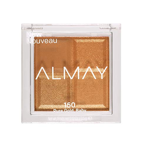 Almay Shadow Squad, Pure Gold, 1 count, eyeshadow palette Almay