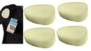 4pc Deodorant Streak Removing Sponge - Men Women Unisex - Instant Deodorant Streaks Remover Sponge - Vacation Business Trip Gym Work Home Keeps Your clothing Clean Azi