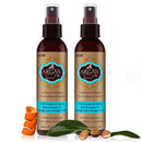HASK Repairing ARGAN OIL 5-in-1 Leave In Conditioner Spray for all hair types, color safe, gluten free, sulfate free, paraben free - ARGAN OIL 2 PIECE SET HASK