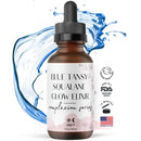 Blue Tansy Squalane Face Elixir with Jasmine Oil, Carrot Oil, and Chamomile - Balance, Tone, and Fight Acne - Facial Serum by Foxbrim Naturals 1 oz Foxbrim Naturals