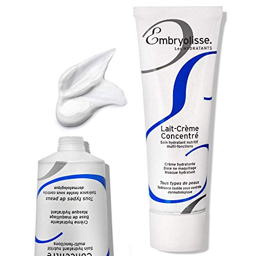 Embryolisse Lait-Crème Concentré, Face Cream & Makeup Primer - Cream for Daily Skincare - Face Moisturizers for All Skin Types (2.54 Fl Oz (Pack of 1)) Embryolisse