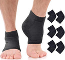 Moisturizing Socks for Mens Cracked Heels - Moisturizer Heel Sleeves to Smooth & Soften Rough Cracked Heels & Dry Feet. Large Aloe Moisturizing Heel Socks with Lotion Infused Gel Socks (XL - 3 Pairs) ARMSTRONG AMERIKA