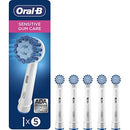 Oral-B Sensitive Replacement Electric Toothbrush Heads, 5 Count, Packaging may Vary Oral-B