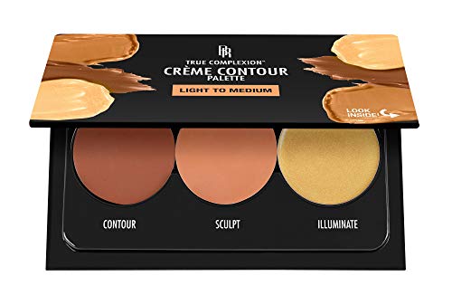 Black Radiance True Complexion Creme Contour Palette, Light to Medium, 7.5 Gram Black Radiance