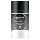 Crystal Magnesium Solid Stick Natural Deodorant, Non-Irritating Aluminum Free Deodorant for Men or Women, Safely and Effectively Fights Odor, Baking Soda Free, Charcoal & Tea Tree, 2.5 oz CRYSTAL Deodorant