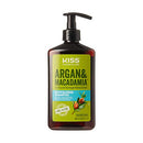 Kiss Color & Care Argan & Macadamia For Dry and Damaged Natural Hair Shampoo (13.5 fl. oz // 400 mL) KISS