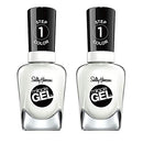 Sally Hansen Miracle Gel Nail Polish, Shade Get Mod with Shiny Top Coat Duo Pack, At Home Gel Nail Polish, Gel Nail Polish, Gel Nail Kit, At Home Gel Nail Kit, Gel Top Coat, No UV Lamp Needed Sally Hansen