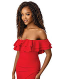 Outre X-Pression Twisted Up 4x4 Lace Front Braid Wig KINKY BOHO PASSION WATERWAVE 18" (DRAFRU) Outre Braids