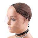 Bella Hair Upgraded Breathable Lace Front Wig Cap with Adjustable Straps and Combs for Black Women Sewing Wigs, Dark Brown Small Size Bella Hair