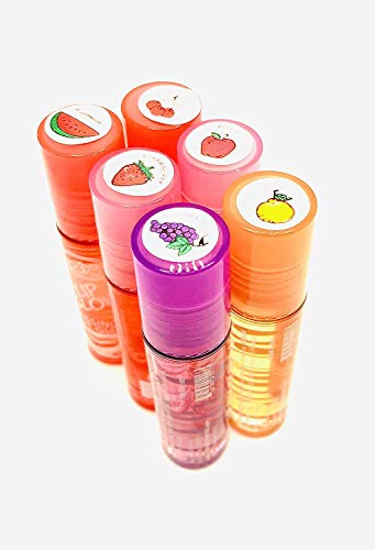 Lip Glow Kissing Fruit Gloss Six Pieces Feel Foxy