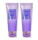 Bath and Body Works 2 Pack Ultra Shea Body Cream 8 Oz. (Fresh Cut Lilacs) Bath & Body Works