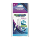 GumChucks | Faster, Easier Flossing! | Universal Adults/Kids Flossing Tip Refills (30 Count) Gumchucks (GUMCA)