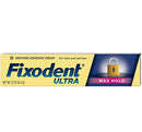 Fixodent Ultra Max Hold Dental Adhesive, 2.2 oz (Pack of 7) Fixodent