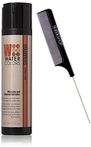 Watercolors Color Depositing Sulfate-Free Shampoo, Maintains & Enhances Haircolor (w/ Sleek Steel Pin Rat Tail Comb) Water Colors Hair Dye Maintenance Wash (Wet Brick - 8.5 oz) Water Colors