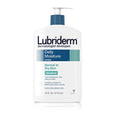 Lubriderm Daily Moisture Body Lotion for Sensitive, Dry Skin, Enriched with Vitamin B5, Dye and Lanolin Free, Unscented and Non-Greasy, 16 fl. oz Lubriderm