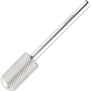 USA Pana 3/32" Safety Nail Carbide - Smooth Round Top Large Barrel Head for Electric Dremel Drill Machine - Grit Size: (4XC, 3XC, 2XC, XC, C, M, F, XF) (Fine (F) SILVER) PANA