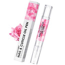 Cuticle Oil Pen for Nail - Lagunamoon Nail Oil for Nail Care & Nail Growth - Nourish, Soothe & Moisturize Damaged Nails - Rose, 5 ml Lagunamoon