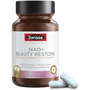 Swisse Plus NAD+ Beauty Restore | Clinically Tested Ingredients | NAD+ Supplement for Men & Women | Supports Collagen Formation, Skin Elasticity & Anti-Aging Supplement | 30 Capsules Infinity Warehouse