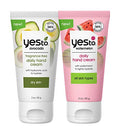 Yes To Daily Hand Cream Variety 2 Pack - 1 Fragrance Free Avocado For Dry Skin and 1 Watermelon For All Skin Types, White Yes To