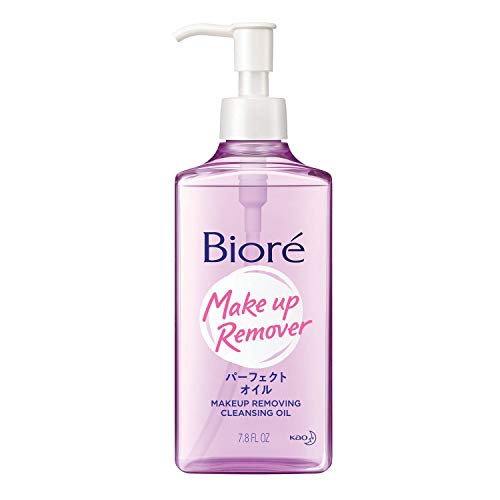 Bioré J-Beauty Makeup Removing Cleansing Oil, Top Japanese Makeup Remover, Oil-Based Cleanser, 7.8 Ounces Bioré