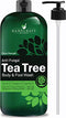 Handcraft Tea Tree Oil Body Wash 16 oz - Extra Strength Body Wash For Athletes Foot, Nail Fungus, Itchy Skin, Jock Itch, Acne and Eczema - Tea Tree Body Wash For Men & Women - Packaging May Vary Handcraft Blends