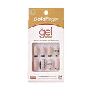 KISS Gold Finger Posh Queen Gel Glam Full Cover Nails (GF56) KISS