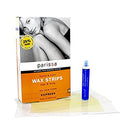 Legs & Body Wax Strips, Parissa Hair Removal Waxing Strips for Legs, Body, Bikini, Arms, Underarms with After care Azulene Oil, 20 Strips Parissa