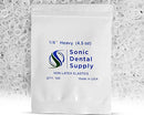 Sonic Dental - Clear Non Latex 1/4" Heavy 4.5 oz - Orthodontic Elastic - Braces - Small Dental Rubber Bands - Made in the USA Sonic Dental Supply