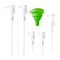 Geti Beauty Shampoo Bottle SalonTop Pump – 5-Pk with Funnel - 33.8 oz Pump Dispenser – Fits Most Shampoo and Conditioner Liter Bottles – Non-Slip Design – 28/410 4cc Geti Beauty