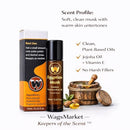 WagsMarket Egyptian Musk Oil, Choose from Roll On to 0.33oz - 4oz Glass Bottle, (0.33oz Roll On) Infinity Warehouse
