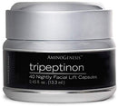 AminoGenesis Tripeptinon Cermide Age Defying, Lifting and Firming Renewal Serum for Restoring Youth, 40 Capsules AminoGenesis