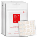 COSRX Acne Pimple Patch (96 counts) Absorbing Hydrocolloid Spot Treatment Fast Healing, Blemish Cover, 3 Sizes COSRX