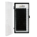 Lashview Ellipse Flat False Eyelash Extensions Extremely Soft Application-friendly Lashes 0.20mm D Curl 15mm LASHVIEW
