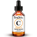 TruSkin Vitamin C Serum for Face, Anti Aging Serum with Hyaluronic Acid, Vitamin E, Organic Aloe Vera and Jojoba Oil, Hydrating & Brightening Serum for Dark Spots, Fine Lines and Wrinkles, 1 fl oz TruSkin Naturals