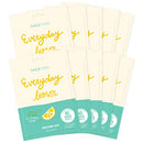 Everyday Lemon Illuminating Mask With No Harsh Chemicals - Illuminating, Clarifying, Balancing (Pack of 10) FACETORY
