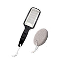 The Original Pumice Stone for Feet and Foot File Set – Rust-Resistant Stainless Steel Foot Scrubber, Scraper, or Callus Remover and Stone Help Smooth Rough, Dry Heels and Feet – Spa and Pedicure Items Brantens