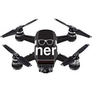 MightySkins Skin Compatible with DJI Spark Mini – Nerd | Protective, Durable, and Unique Vinyl Decal wrap Cover | Easy to Apply, Remove, and Change Styles | Made in The USA MIGHTY SKINS