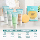 Travel Size Hotel Toiletry Set 150 Count 0.85 oz Bottles Guest Amenities for Vacation Rentals and Short Term Rentals Paraben Free White Tea Scent Infused with Aloe and Olive Oil by Eco Botanics Infinity Warehouse